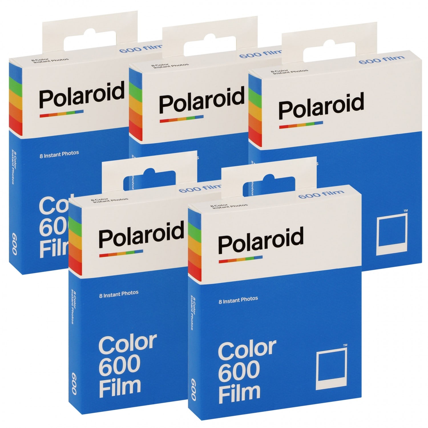 Polaroid Pack X40 Film 600 Color