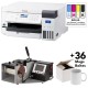 Kit Imprimante EPSON SC-F100 + Presse pour mug TRANSMAX