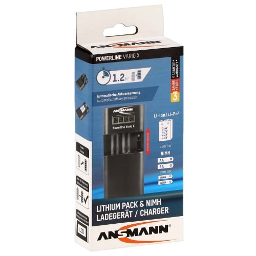 ANSMANN - Chargeur universel Powerline Vario X