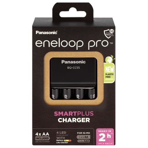 PANASONIC - 4 Piles rechargeables AA LR06 HHR-3MVE - Lot de 4 piles  rechargeables Panasonic LR06 AA 1900mAh-750mAh HHR-3 - Livraison  gratuite dès 120€