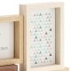 Cadre photo BRIO Scandi - multivues pour 4 photos 10x15 - 3 couleurs : blanc, bois brut et naturel