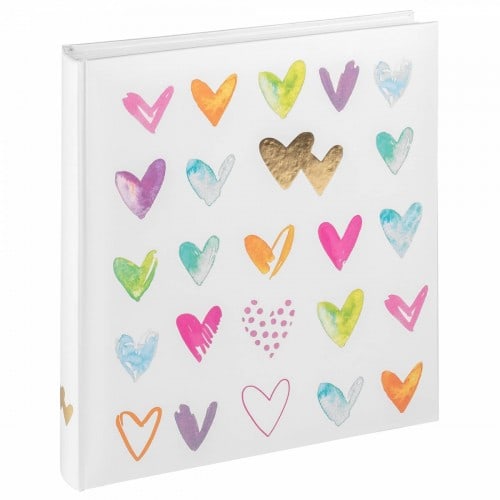 WALTHER DESIGN - Album photo traditionnel Mariage BOOK OF LOVE - 50 pages blanches + feuillets cristal - 200 photos 10x15cm - Couverture 28x30,5cm