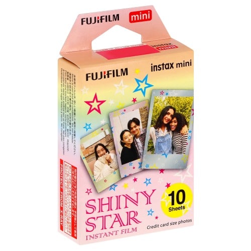 Film instantané FUJI Instax mini - Shiny Star - Pack 10 photos