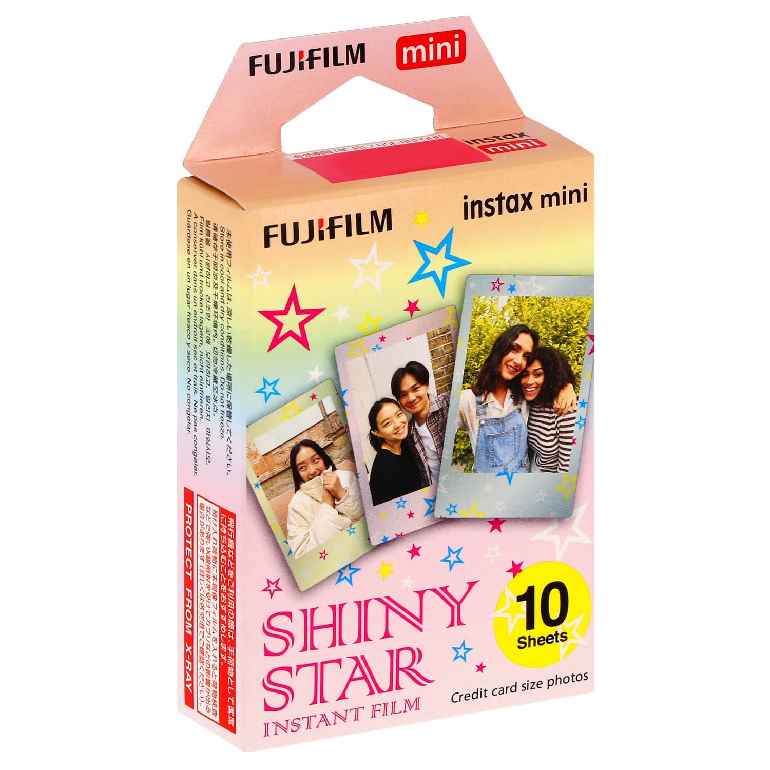 Film instantané FUJI Instax mini - Shiny Star - Pack 10 photos