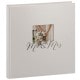 traditionnel Mr & Mrs - 60 pages blanches + feuillets cristal - 240 photos - Couverture 30x31cm