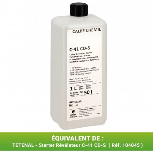 CALBE - Starter Révélateur C-41 CD-S (1L)