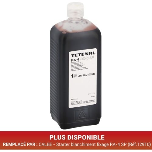 TETENAL - Starter blanchiment fixage RA-4 BX SP - Conditionnement 1 x 1 L