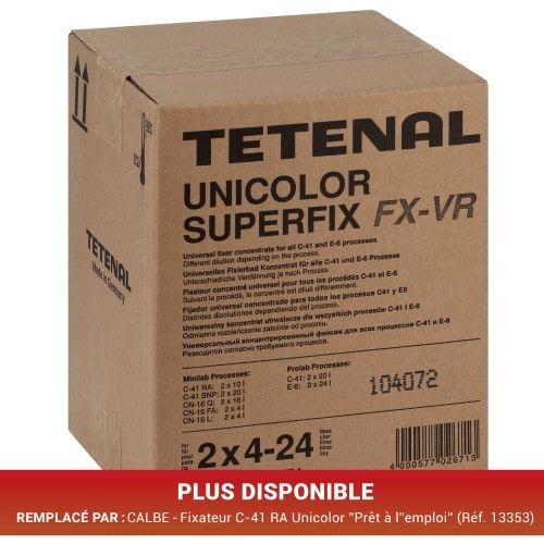 TETENAL - Fixateur C-41 Unicolor Superfix FX-VR - pour faire 2 x 4-24 L