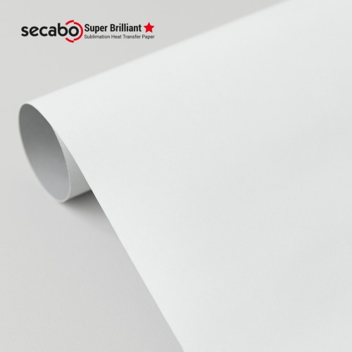 SECABO - Papier sublimation pour transfert Super Brillant - Rouleau de 610mmx40m - 120g/m²