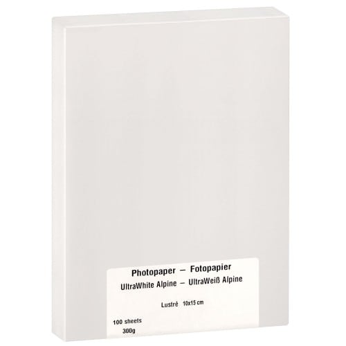MB Tech Pro - Papier jet d'encre Pro Photo et Fine Art lustré  300g/m² - A6 (10x15cm) - 100 feuilles