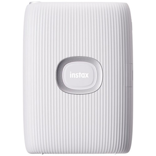 Instax Mini Link 2 Blanc Argile pour Smartphones - Tirages 8,6x5,4cm - Impression Bluetooth direct Smartphone
