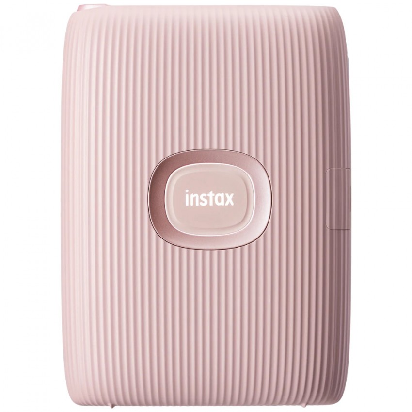 Instax Mini Link 2 Rose Pâle pour Smartphones - Tirages 8,6x5,4cm - Impression Bluetooth direct Smartphone