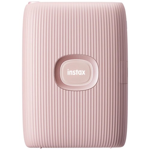 FUJI - Imprimante photo instantanée Instax Mini Link 2 Rose Pâle pour Smartphones - Tirages 8,6x5,4cm - Impression Bluetooth direct Smartphone