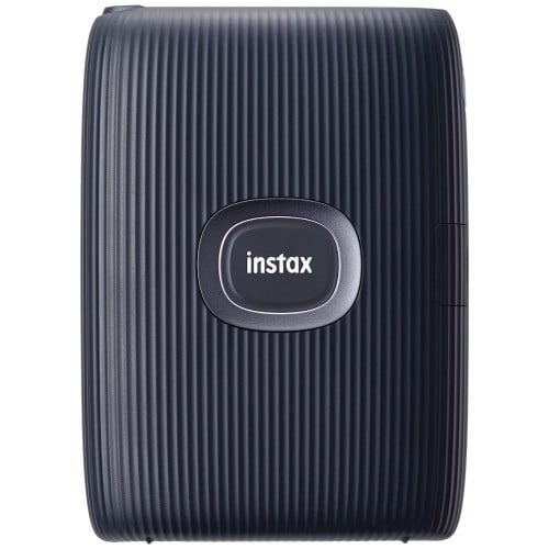 FUJI - Imprimante photo instantanée Instax Mini Link 2 Bleu Espace pour Smartphones - Tirages 8,6x5,4cm - Impression Bluetooth direct Smartphone