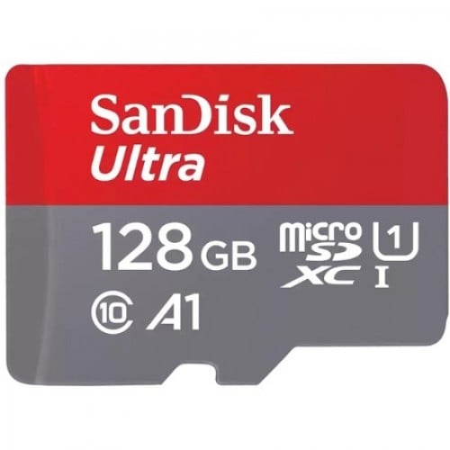 Sandisk Carte Micro SD XC 128GB Ultra Class 10 140MB/s + adaptateur *