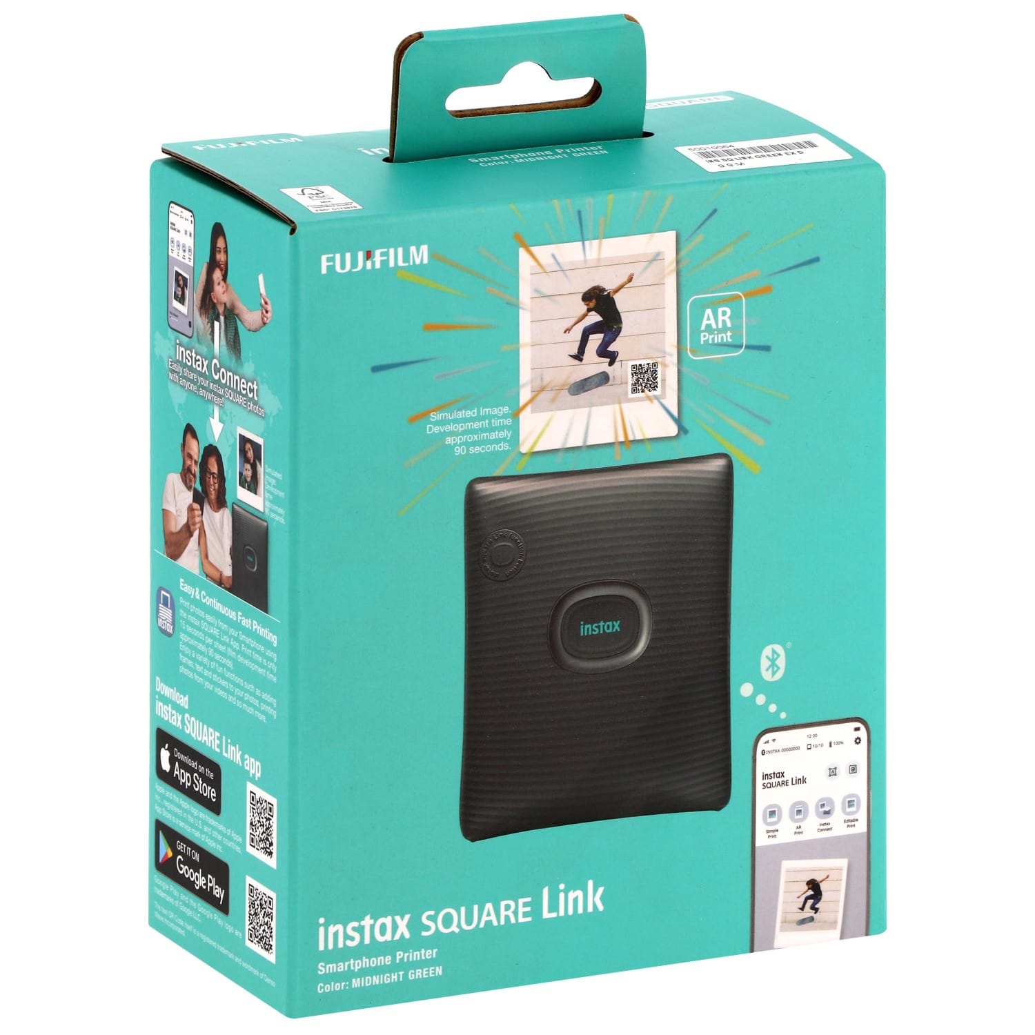 Fujifilm IMPRIMANTE INSTAX SQUARE LINK GREEN