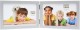 Cadre photo DEKNUDT S68F H2H diptyque horizontal - bois