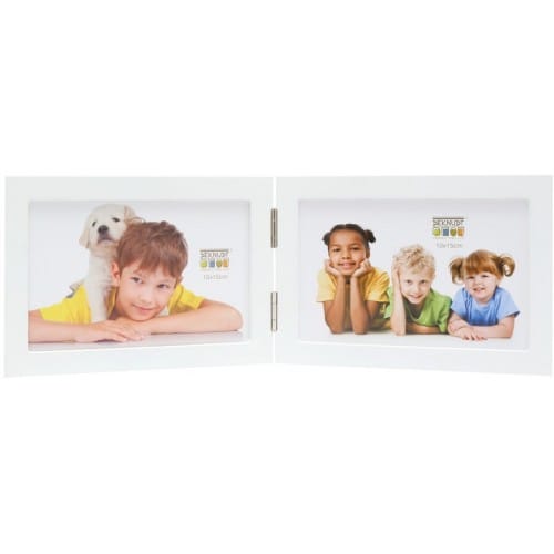 Cadre photo DEKNUDT S68F H2H diptyque horizontal - bois