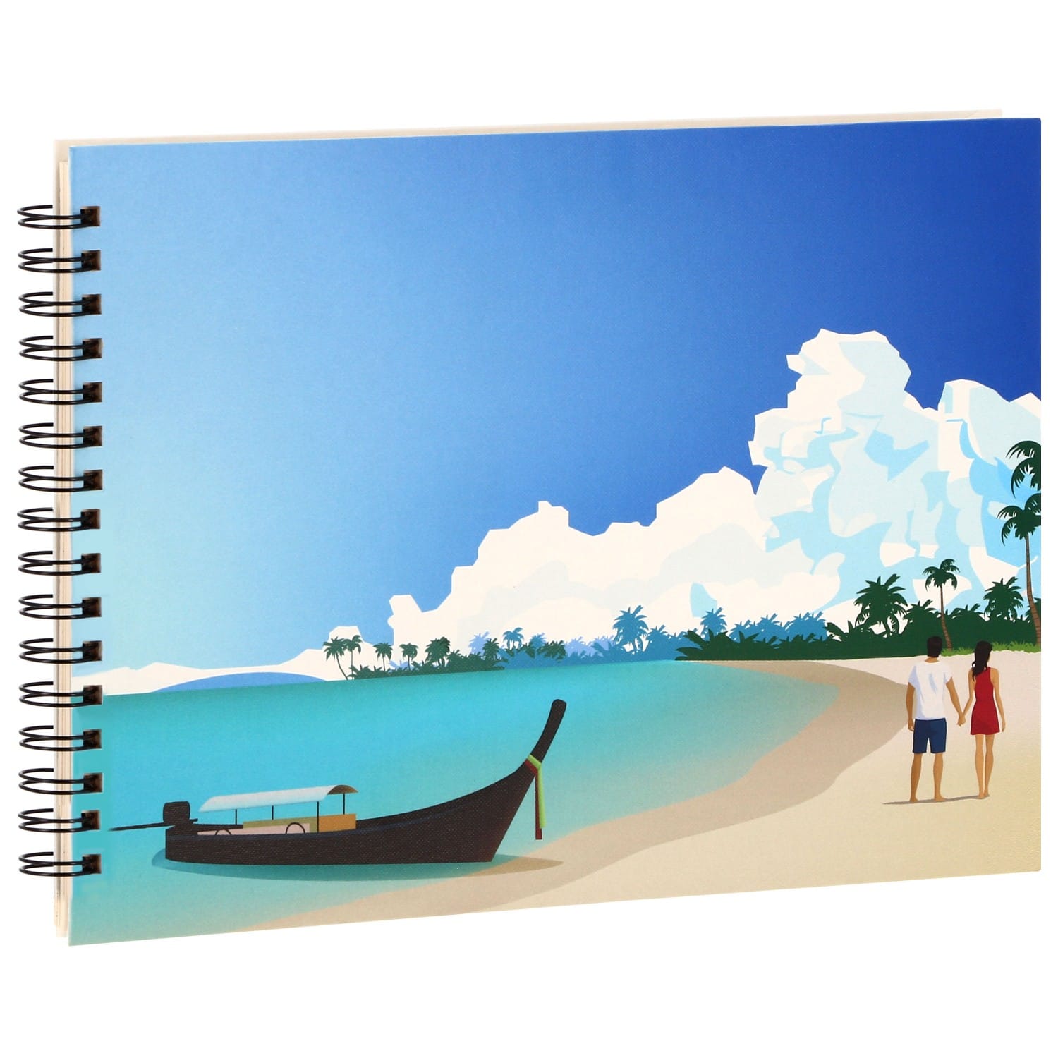 Panodia, Album traditionnel plage 180 photos 10x15 cm 60 pages