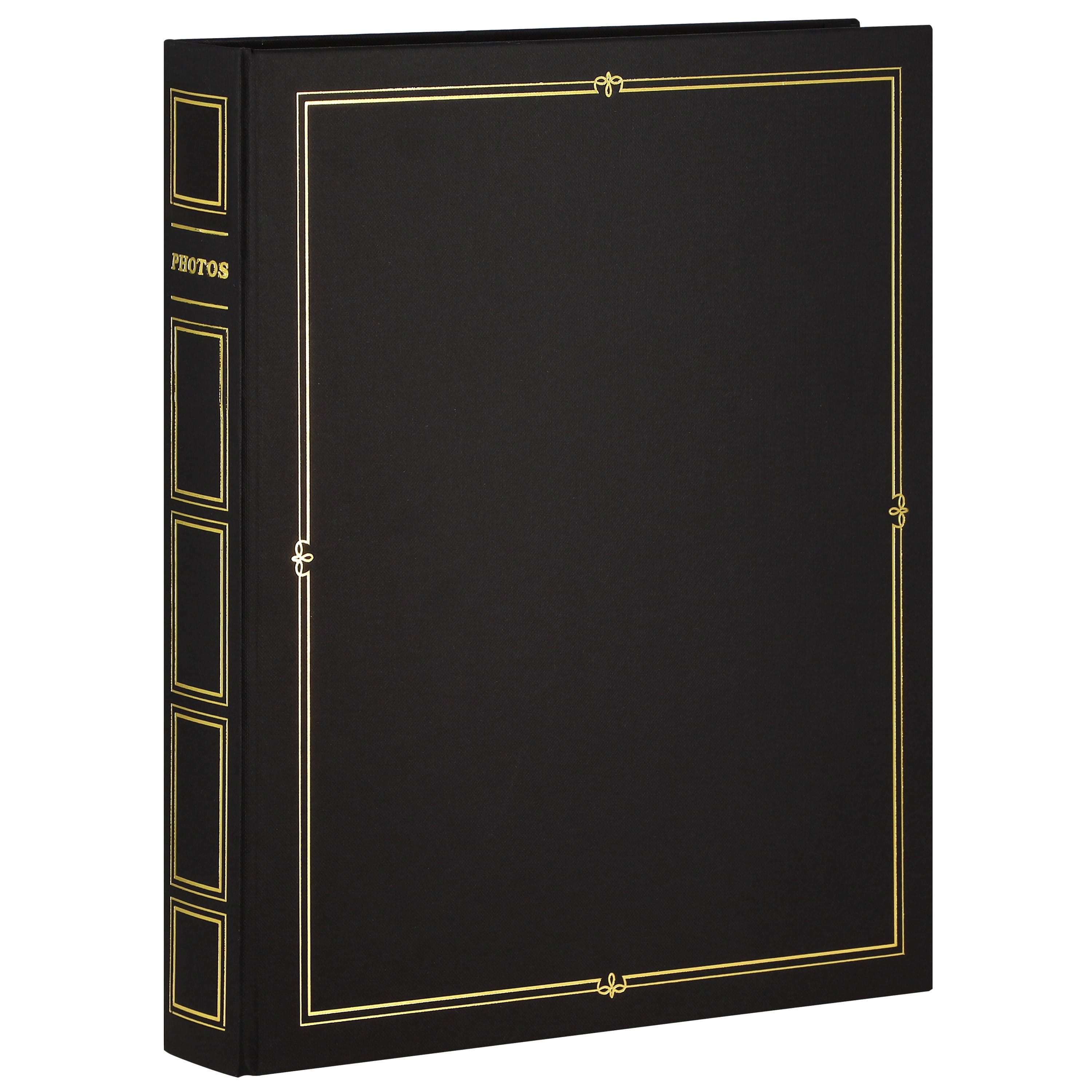 Album Photo Personnalisable SPORWAY - 60 Pages Noires Avec Stylos Métal & Pochoirs | Cadeau Créatif Anniversaire, Mariage