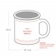 Mug émail blanc 355ml pour sublimation