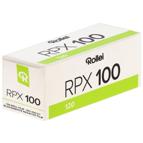 Film Noir Et Blanc Rollei RPX 400 - Rouleau 120, Grain Fin, Haute Sensibilité Pour Portraits Et Paysages
