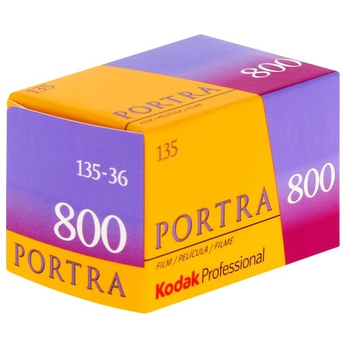 Pellicule photo pro KODAK Négatif couleur PORTRA 800 Format 135 / 36P L'unité