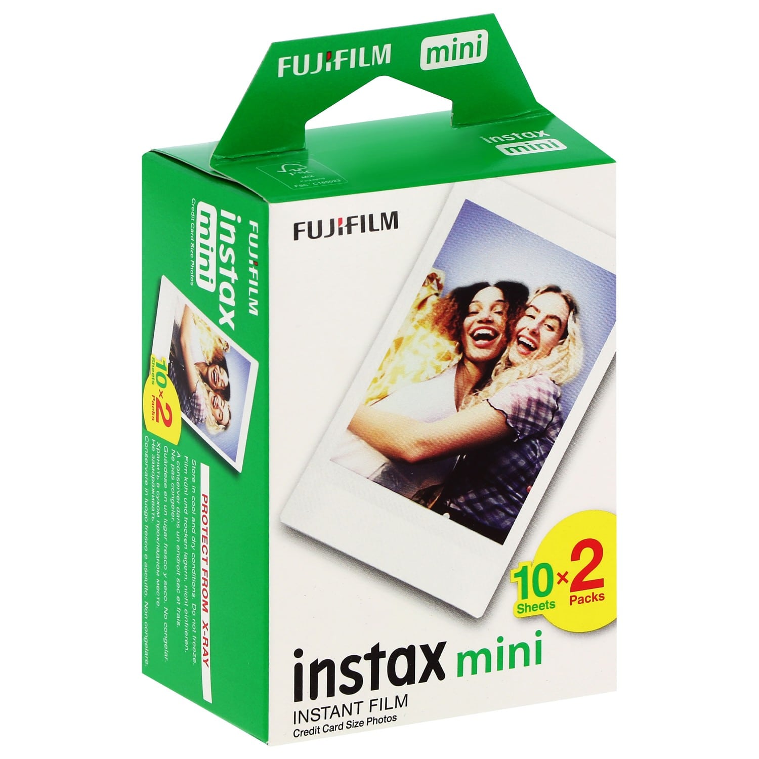 Film instantané FUJI Instax Mini - Bipack 2 x 10 feuilles soit 20 photos au  total