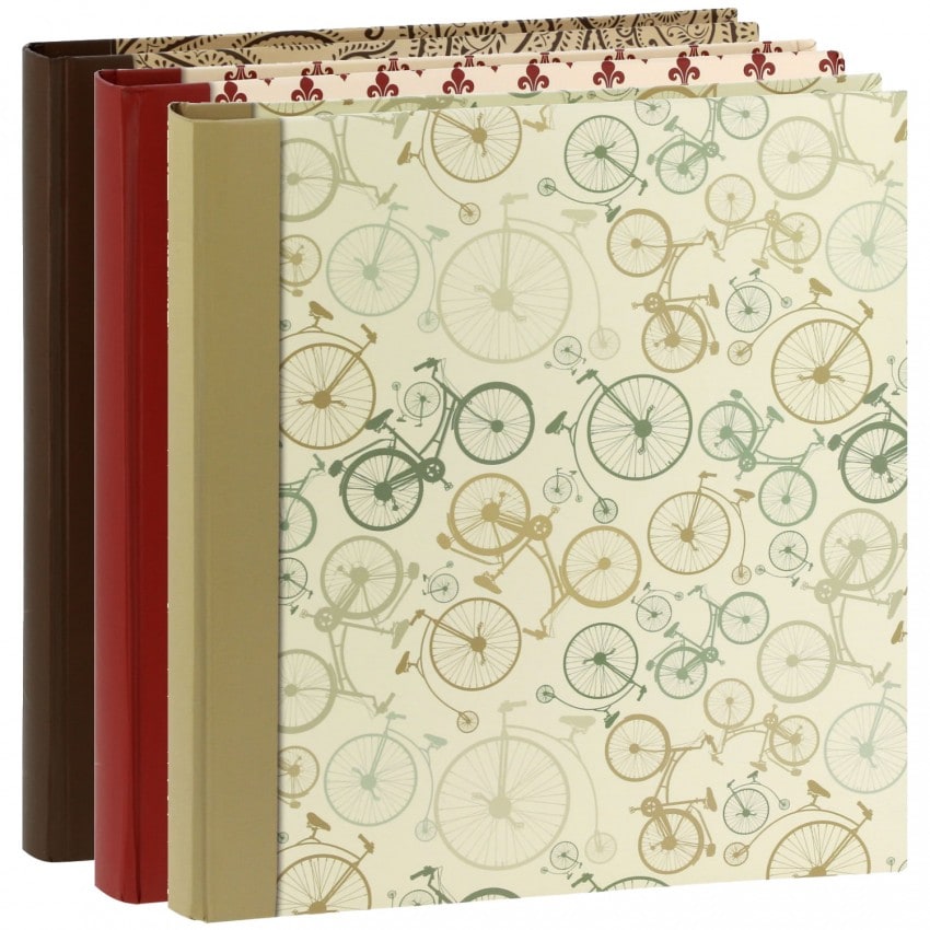 traditionnel EPOCA - 60 pages blanches - 240 photos - 29x32cm - Couverture multicolore (Lot de 3)