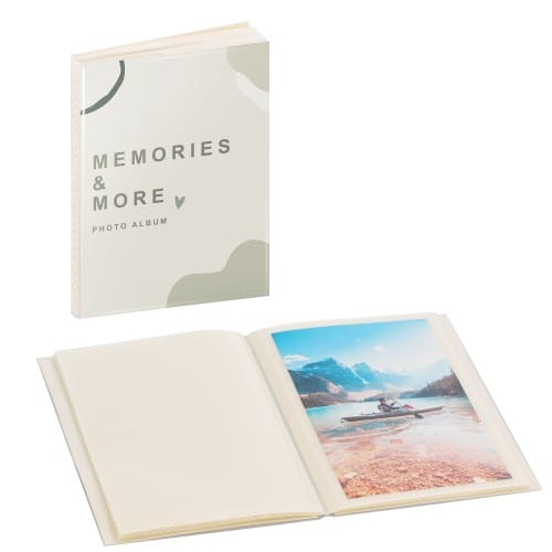 DEKNUDT - Mini album pochettes sans mémo - 36 pages blanches - 36 photos - Couverture 11,5x16cm