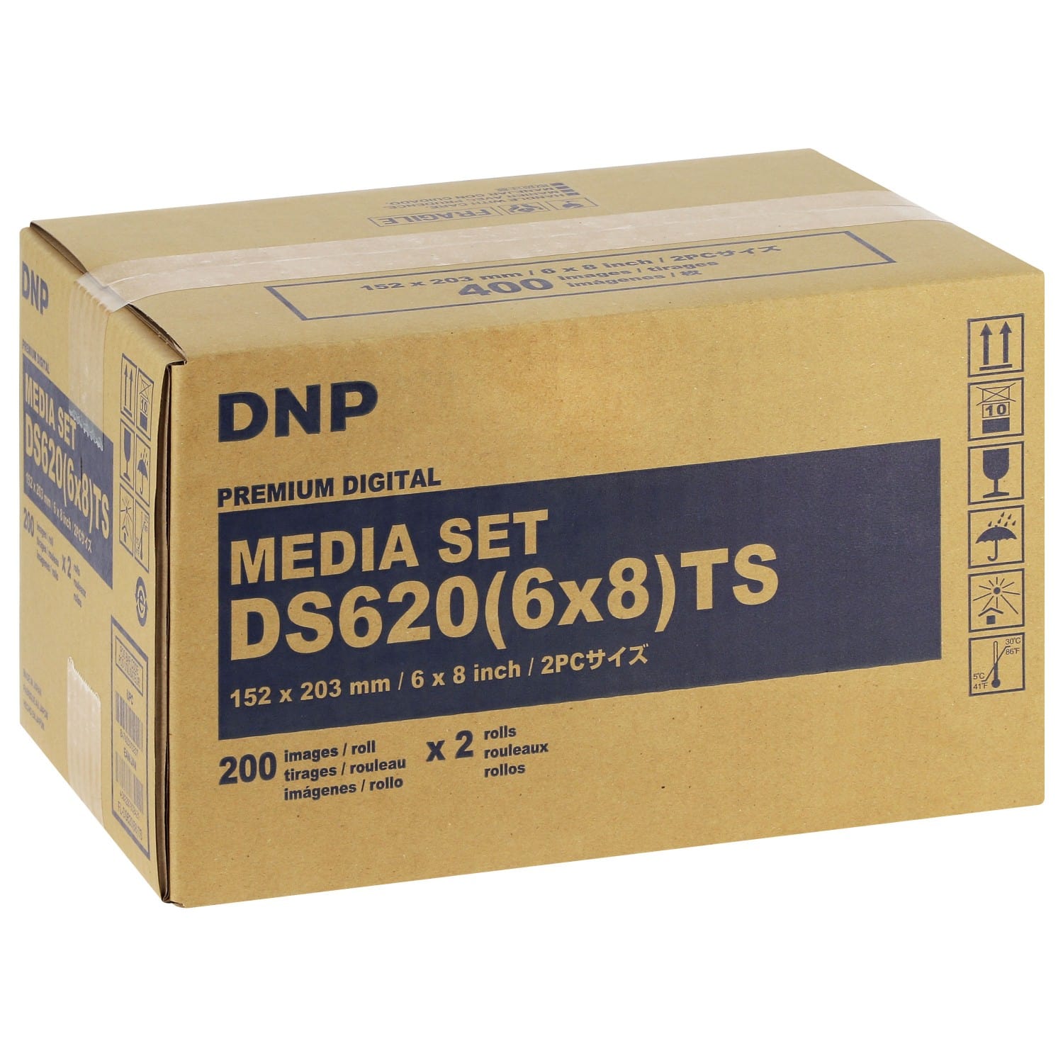 PAPIER DNP pour DS620 800 tirages 10X15 uniquement Remises sur