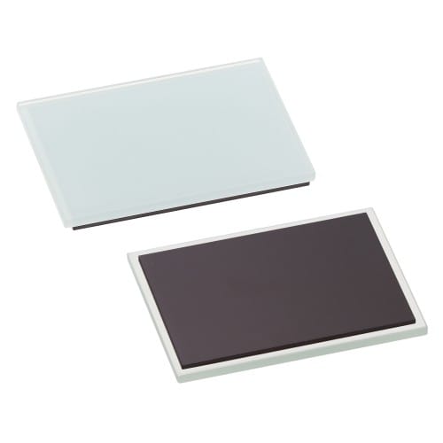 Magnet rectangulaire en verre 85x55x4mm pour sublimation