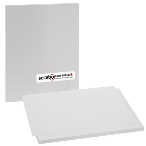 SECABO - Papier sublimation pour transfert Super Brillant - Format A3 -  120g/m² - Pack de 100 feuilles