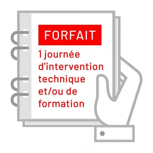 Forfait 1 journée d''intervention technique et/ou de formation