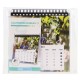 Calendrier de bureau peel & stick 15x15 13ph