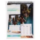 Calendrier de bureau peel & stick 15x20 13ph