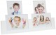 Porte-photo DEKNUDT S68AK1P4 multivue blanc bois pour 4 photos 10x15cm