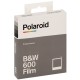 Film instantané IMPOSSIBLE pour POLAROID 600/One 600 - 8 photos - noir et blanc