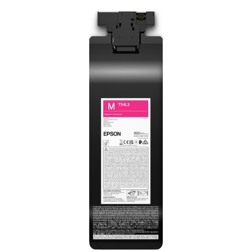 EPSON - Encre sublimation UltraChrome DG2 pour SC-F2200 - Magenta (M) - 800ml - T54L300