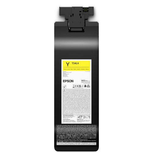 EPSON - Encre sublimation UltraChrome DG2 pour SC-F2200 - Jaune (Y) - 800ml - T54L400