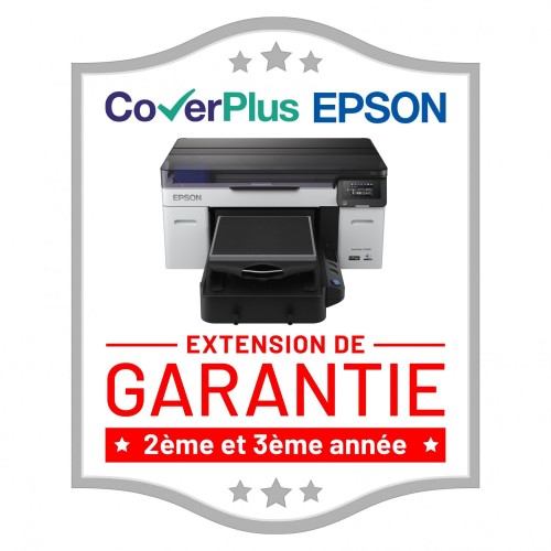 EPSON - Extension de garantie CoverPlus 2ème et 3ème année pour SureColor SC-F2200 (CP03OSSECK80)
