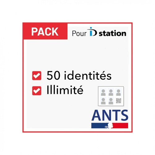 Pack pour ID STATION Spécial DPS API (50 identités / illimité)