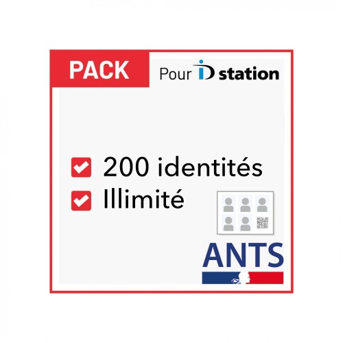 Pack pour ID STATION Spécial DPS API (200 identités / illimité)
