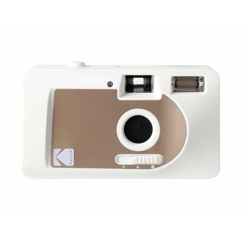 KODAK - Appareil photo rechargeable motorisé S88 - 35mm - Blanc/Marron