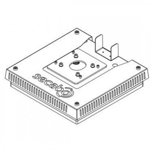 SECABO - Plateau chauffant HP5 et plateau inférieur 38cm x 38cm