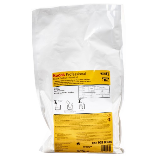 KODAK - Fixateur film et papier - Poudre sachet de 700g pour faire 3,8L (réf. 1058304)