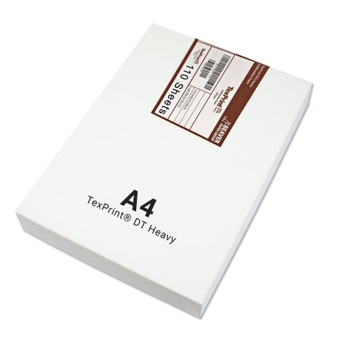 pour transfert - TexPrint DT Heavy - Format A4 - 120g - Pack de 110 feuilles