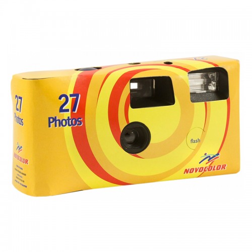 Appareil photo jetable NOVOCOLOR Shot flash 400 iso - 27 poses