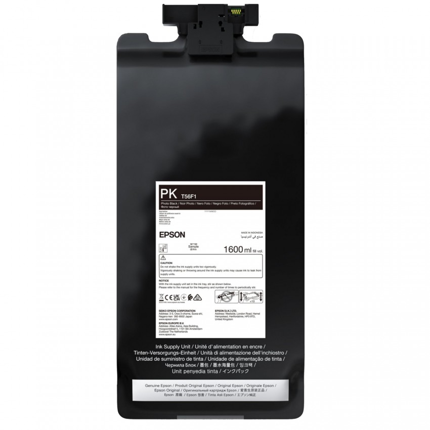T56F1 UltraChrome Pro12 pour imprimante SC-P20500 - NOIR PHOTO - 1,6L