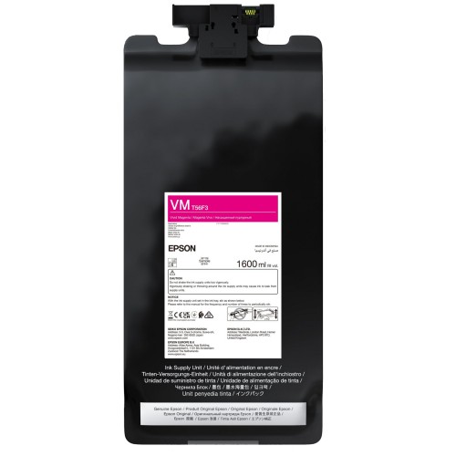 EPSON - Cartouche d'encre traceur T56F3 UltraChrome Pro12 pour imprimante SC-P20500 - MAGENTA VIVID - 1,6L
